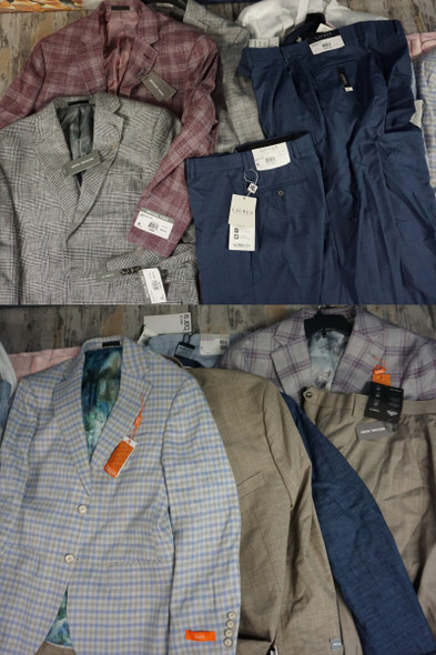 18pc Mens RALPH Michael Kors TALLIA Bar III HILFIGER Suit Separates #34254M ()