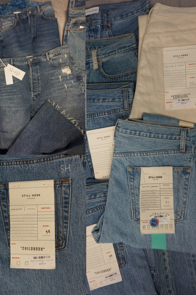 9prs Womens High End Jeans STILL HERE & BOYISH #29625K (N-5-2)