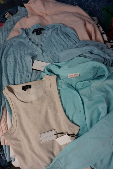 21pc Womens Tops & Cardigans FRENCH CONNECTION 1State #29908d (X-6-2)