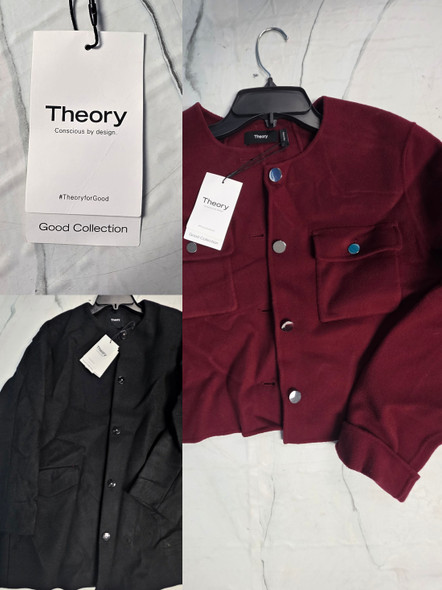 6pc $895 THEORY Wool & Cashmere Womens Jackets #35287E (A-1-5)