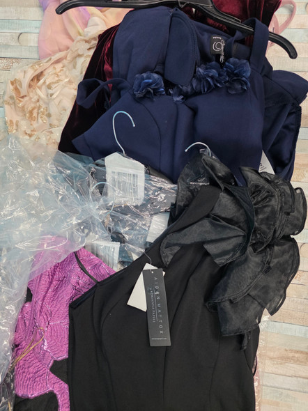 13pc RALPH Bronx & Banco MATTOX Lhuillier GOWNS Dresses #35331d ()