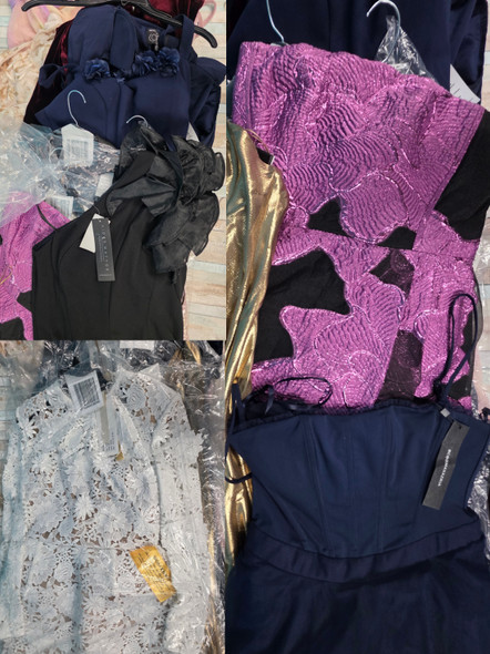 13pc RALPH Bronx & Banco MATTOX Lhuillier GOWNS Dresses #35331d ()