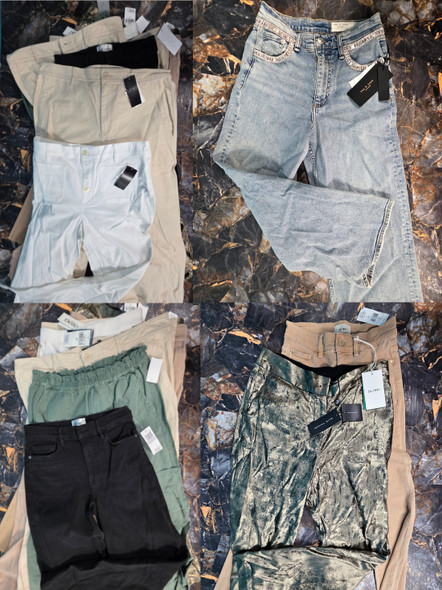 13pc Pants RAG & BONE Frame NSF DL Vince L'AGENCE Ralph #35353e (B-4-4)