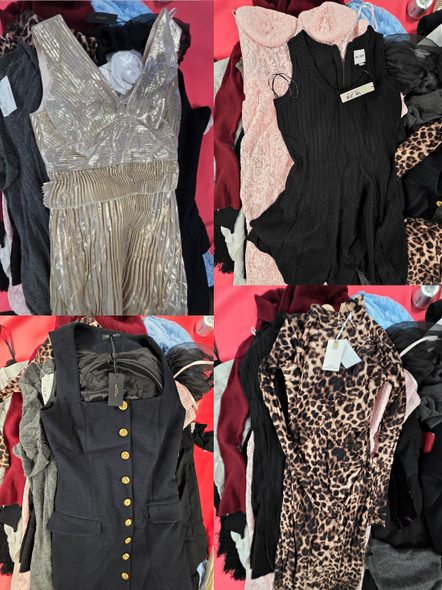 17pc $585 Self Portrait $598 LAFAYETTE Frame Cashmere $498 Rag GOOD AMERICAN BCBGMAX Dresses & Gowns #35354e (B-4-2)