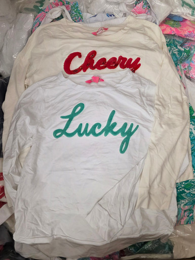 24pc Womens Pulitzer Embellished Sweatshirts #35489P (G-12-4)