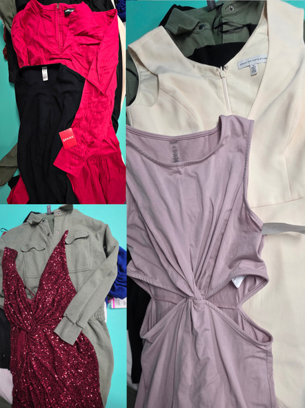 18pc SWEATY BETTY Beyond Yoga ASTR Nannette DRESS THE POPULATION #35510G (B-15-4)