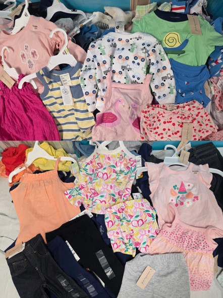 114+pc Baby FIRST IMPRESSIONS Little Me - LOTS OF BOTTOMS #35657L ()