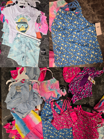 22+pc Kids Swim NIKE Hurley BREAKING WAVES Epic - SETS & ONE-PIECES #35684L (G-8-1)