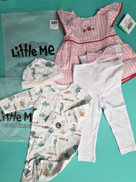 46 SETS Baby LITTLE ME & Huggies Sets OVERSTOCKS 3 Months 6 Months #35706N (B-7-4)
