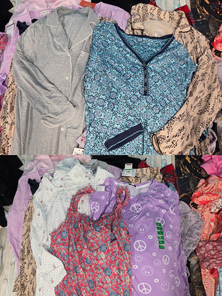 51pc Nightgowns LOTS OF MISS ELAINE Flora RALPH Roudelain  #35731J (G-2-2)