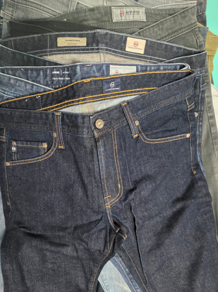 34pc MENS AG Adriano Goldschmied JEANS MOST SIZE M / 32 #35827B ()
