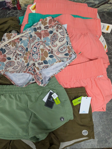 35pc Womens Shorts ONEILL Volcom #35882G (G-7-3)