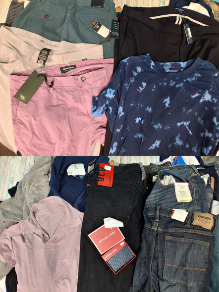 28pc MENS $348 Peter Millar BONOBOS Polo VOLCOM Paperbacks #36019G (B-8-3)