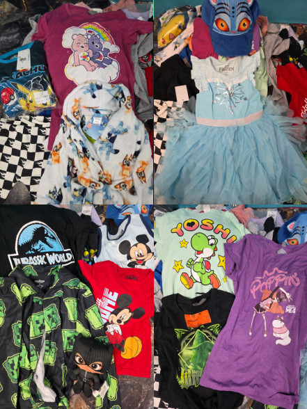 33+pc Kids Character Apparel MICKEY Disney MONSTER JAM Hot Wheels #36123K (B-2-1)
