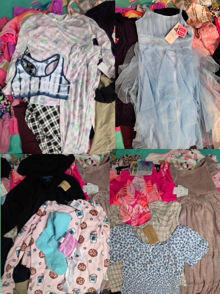 65+pc Girls JCP Clothing Assortment SLEEP Dresses Tops SWIM Thereabouts ZERO EXPOSURE #36126K (B-3-3)