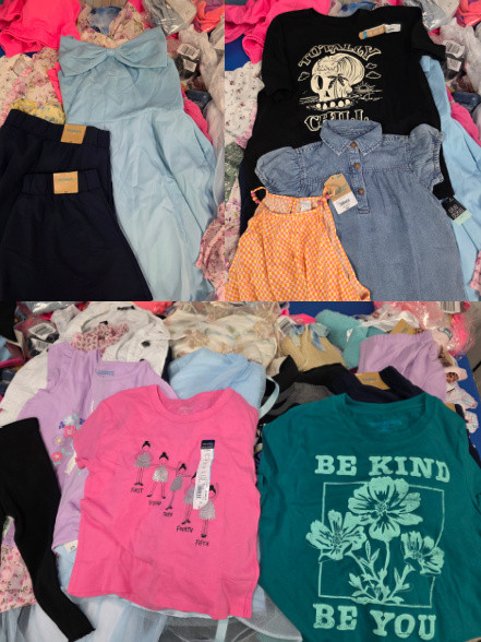 95+pc JCP Girls DRESSES Tops SWIM Sets JEANS & More #36129K (B-13-2)