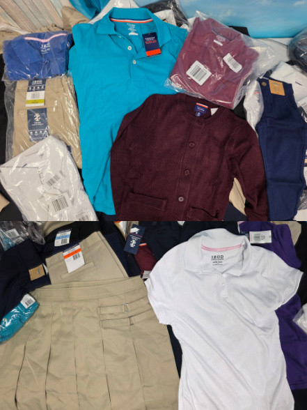 30pc Grab Bag Kids French Toast IZOD School Uniforms #36130K (G-10-4)