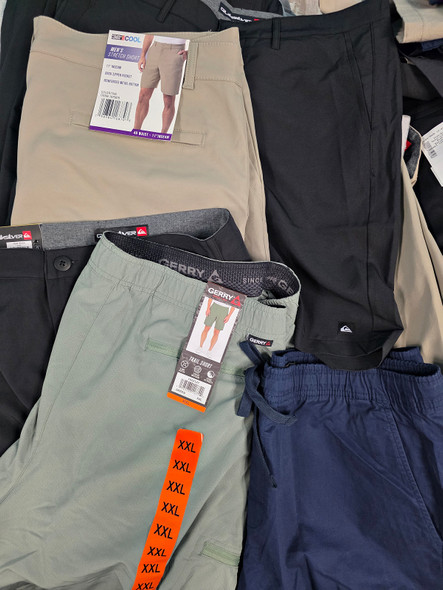 67pc Mens Shorts Quicksilver HANG TEN Gerry BANANA REPUBLIC Kirkland #36149L (B-14-1)