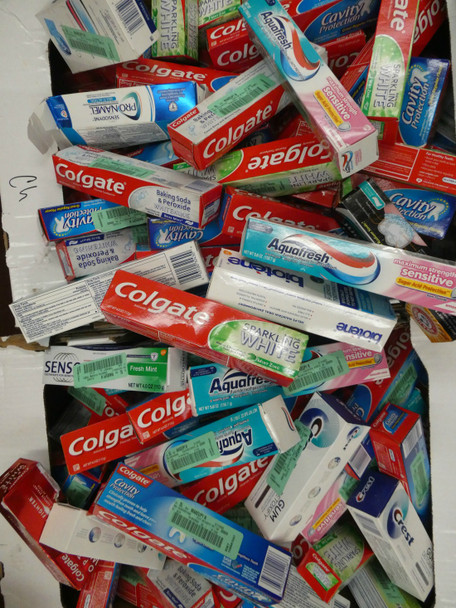 20pc Designer TOOTHPASTE Shelf Pulls #18357B ()