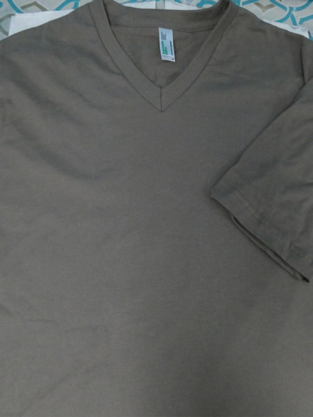 40pc Unisex AMERICAN APPAREL Tees BROWN S M XL #22970G (u-1-2)