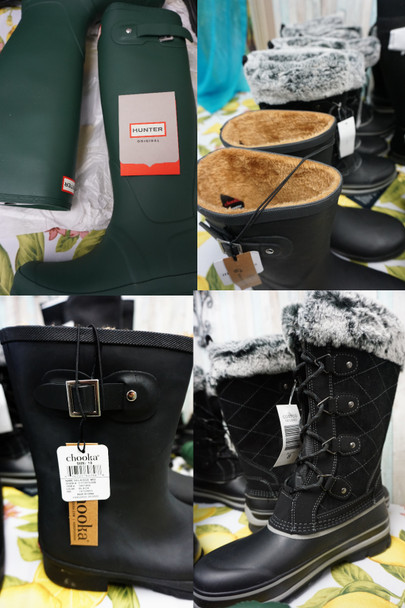 10prs Womens Boots HUNTER Khombu CHOOKA Naturalizer #23020L (Z-4-1)