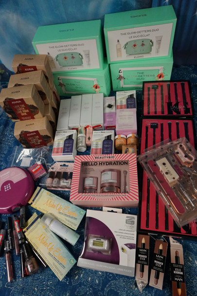 53+pc Body! Beauty Bio ELEMIS Geller JULEP Vitamin Sea AHAVA NYX #28111R (B-10-3)