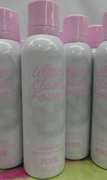 20pc Discontinued Case Victorias Secret Pink Clean Foam #17916R (N-4-1)
