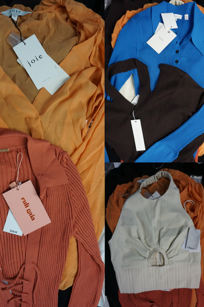 25pc HIGH END Tops Phillip Lim CULT GAIA Simkhai ALC Hemant IRO Joie #29557G (G-4-2)