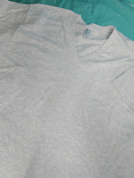 14pc Mens AMERICAN APPAREL Grey Tees SMALL Overstocks #20878u (n-4-5)