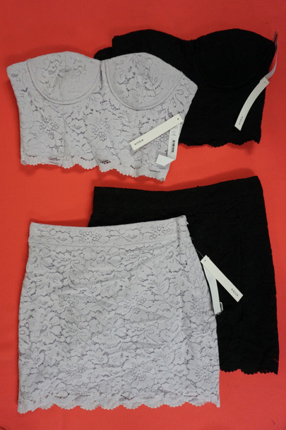 16pc Womens AQUA Lace Collection Separates Tops Skirts 31583v (J-4-2)
