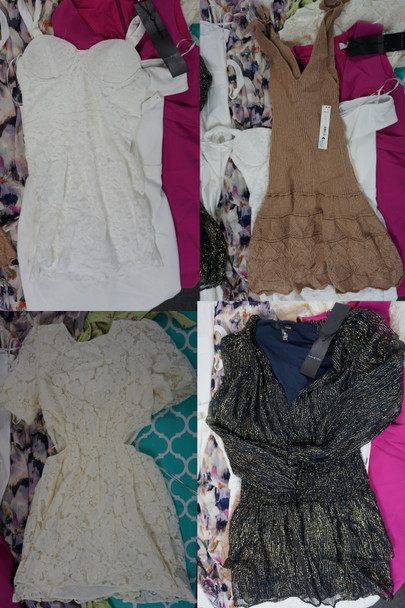 17pc Dresses & Rompers WAYF Papell HALSTON Aqua #31593v (V-3-2)