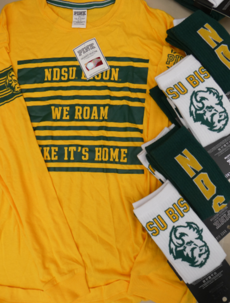 6+pc (=11 Total) Victorias Secret PINK North Dakota NDSU #16957T (v-3-4)