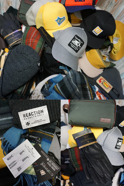 50+pc Mens Accessory Barbour CAT Real Leather CASHMINK Kenneth Cole LEVIS  #31883R (X-10-5)