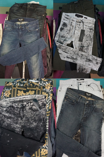 47pc Womens Jeans KILL CITY Lip Service RUDE #32941K (GY-17)