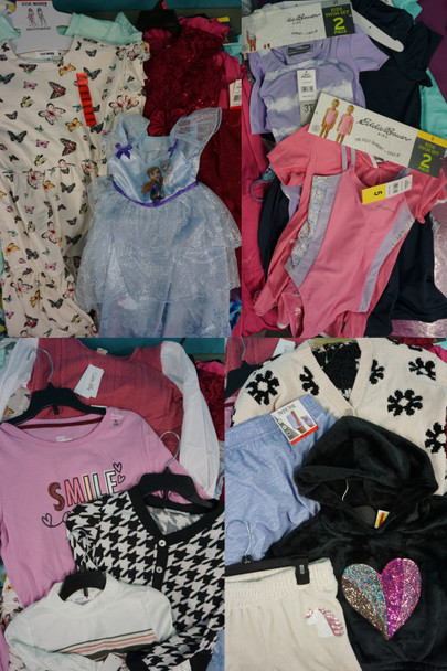 60+pc Girls MADDEN DRESS SETS Spyder TOMMY BAHAMA Hurley BAUER #33116Y (GY-30)