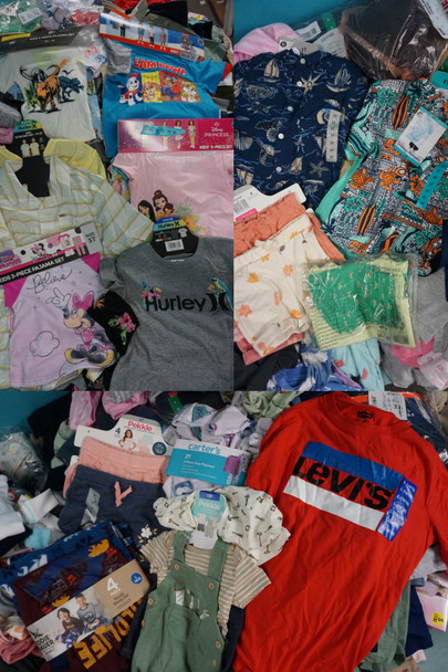 116+ SETS = 261+pc Kids HURLEY Levis DISNEY Carters #33129Y (GY-22)