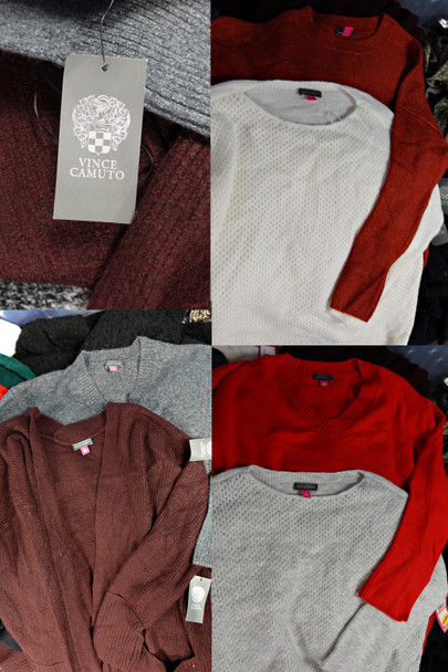 28pc Womens VINCE CAMUTO Sweater Jackets & Sweaters #33490d (GY-22)