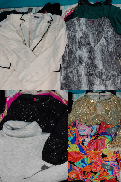47pc Womens VINCE CAMUTO Jackets Tops Skirts  #33492d (GY-26)