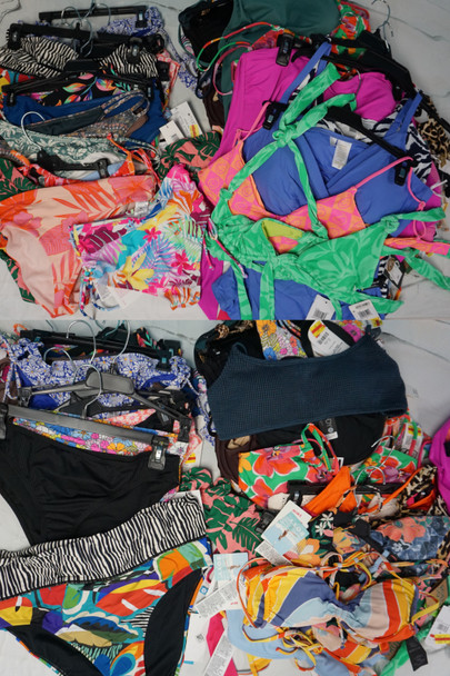 57pc Bikini Separates Nike SANCTUARY Volcom ROXY Hurley O'Neill  #33804d ()