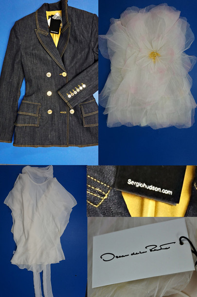 4pc $6,990 Oscar de la Renta $1,795 SERGIO HUDSON Maxwell #33920v (A-3-4)