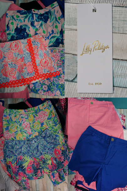 35pc LILLY PULITZER Shorts  #34146G (F-1-5)