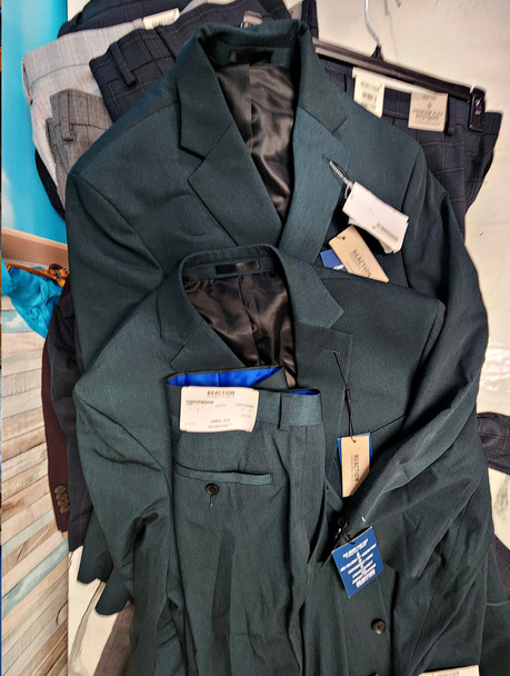 12+pc = 16pc Total Mens KENNETH COLE REACTION Suit Sets & Separates #35103u (I-1-4)