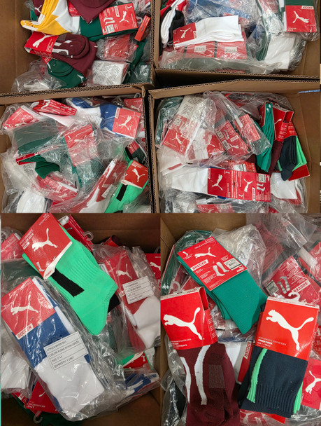 99prs Grab Bag PUMA Socks OVERSTOCKS #35173H ()