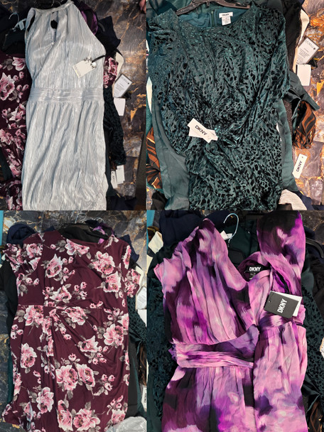 19pc Big & PLUS SIZE Dresses KENSIE London Times DKNY Donna Karen#35203v (G-3-4)