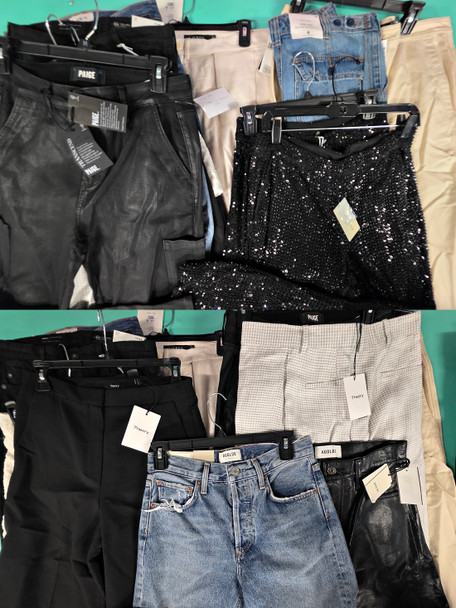 15pc RAMY BROOK SEQUIN Agolde THEORY Joes PAIGE Ralph #35285E (A-3-4)