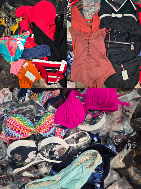 126pc Womens Swim TAVIK Seafolly LA BLANCA Trina Turk SAALT #35514R (B-13-4)