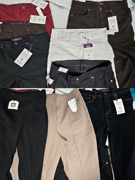 23pc Jeans & Pants GLORIA VANDERBILT Sanctuary ANNE KLEIN & More #35746B (B-13-4)