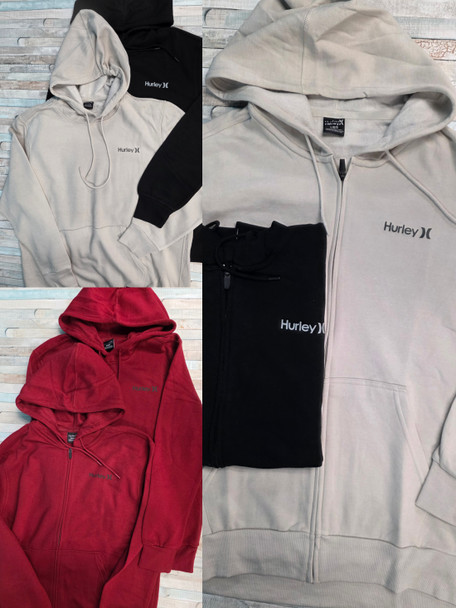 48pc Mens HURLEY Overstock HOODIES & PULLOVERS #35775F (G-3-2)