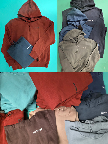 44pc Mens HURLEY Pullover Sweatshirts Overstocks #35778F (G-8-1)