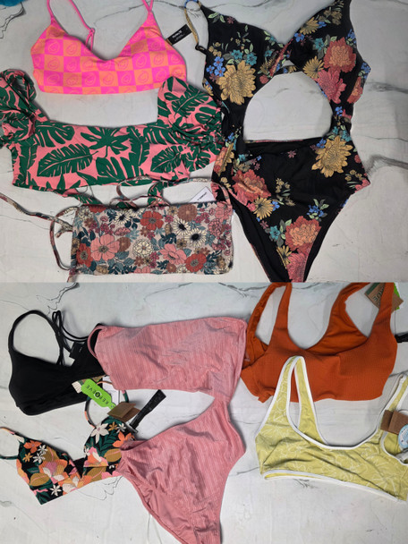 15pc Women's VOLCOM O'Neill ROXY Hurley Swimwear #35797G (U-1-2)